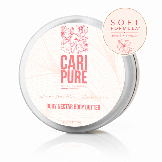 Warm Vanilla + Ambrosia Body Butter by Cari Pure